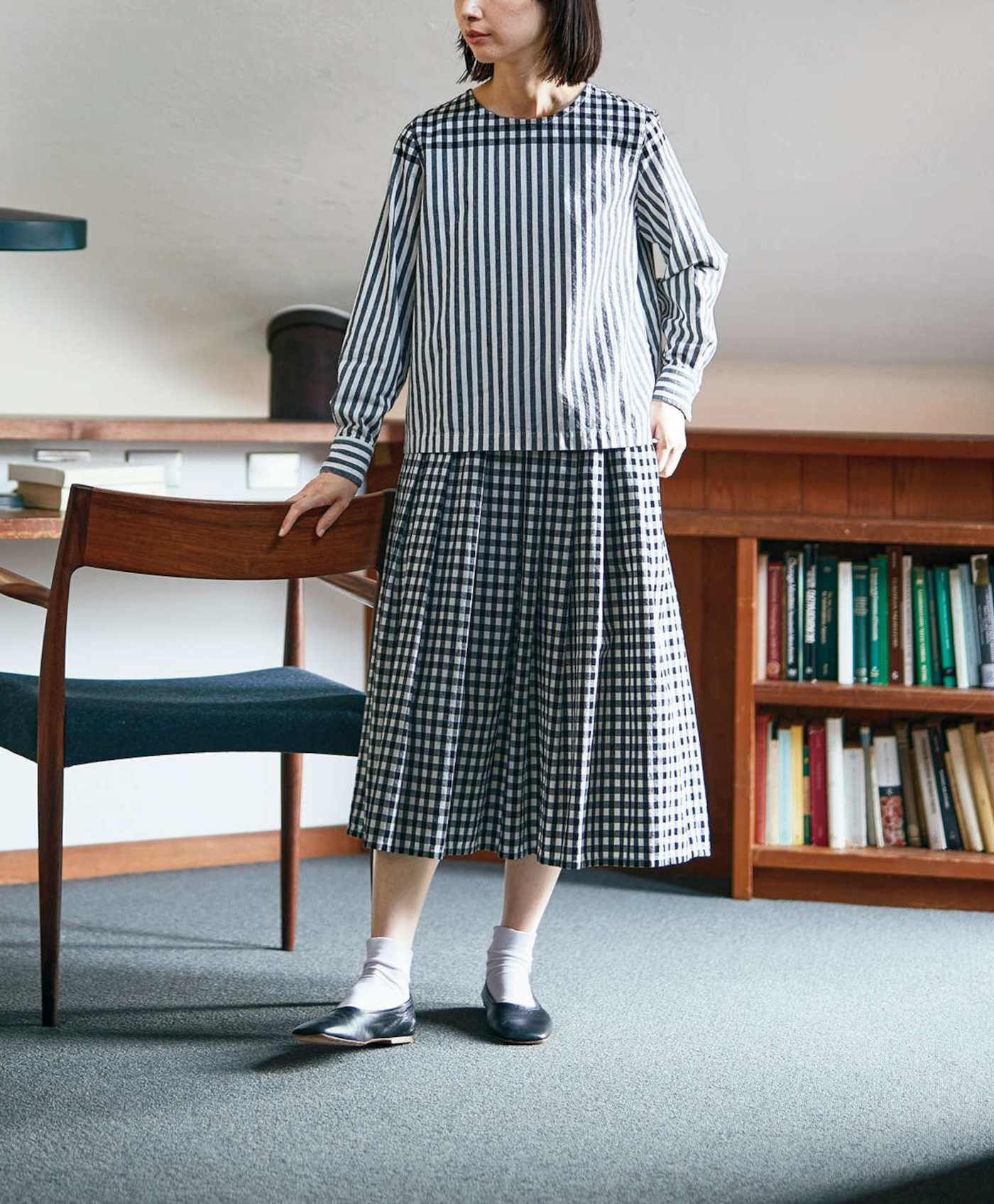 WEB限定お買い得商品|サニークラウズ　ギンガム好きな津田さんコーディネート〈レディース〉