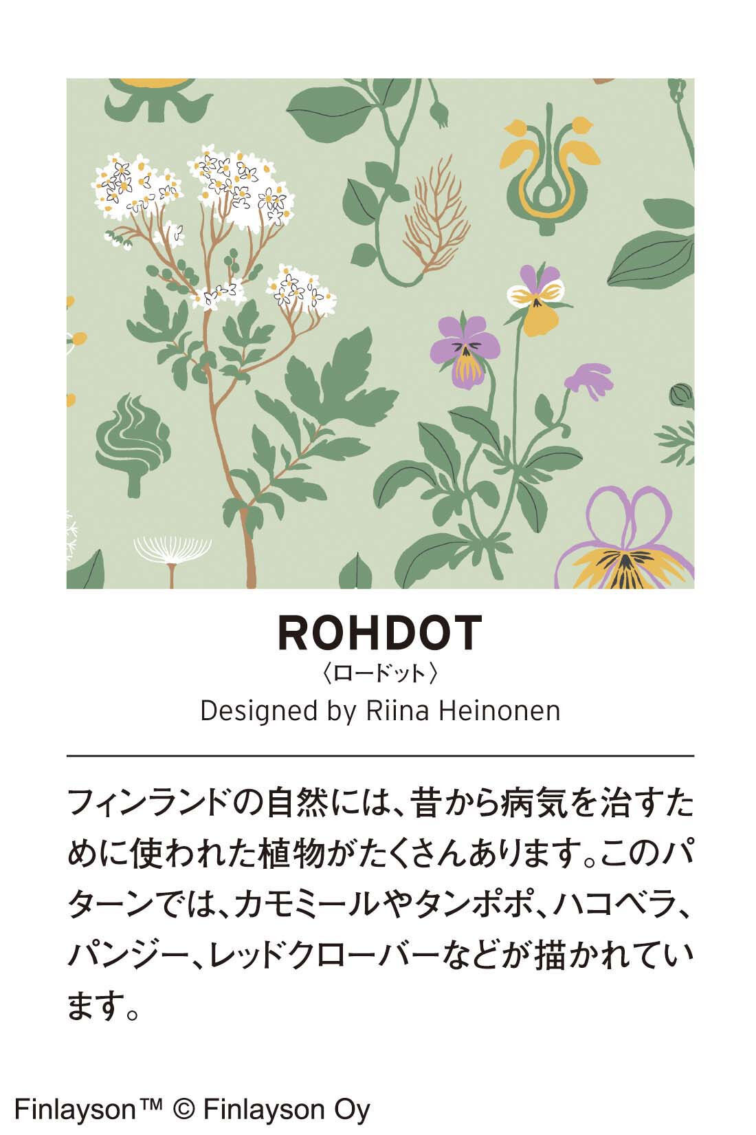 WEB限定お買い得商品|フィンレイソン　ふんわりロングワンピース〈ロードット〉