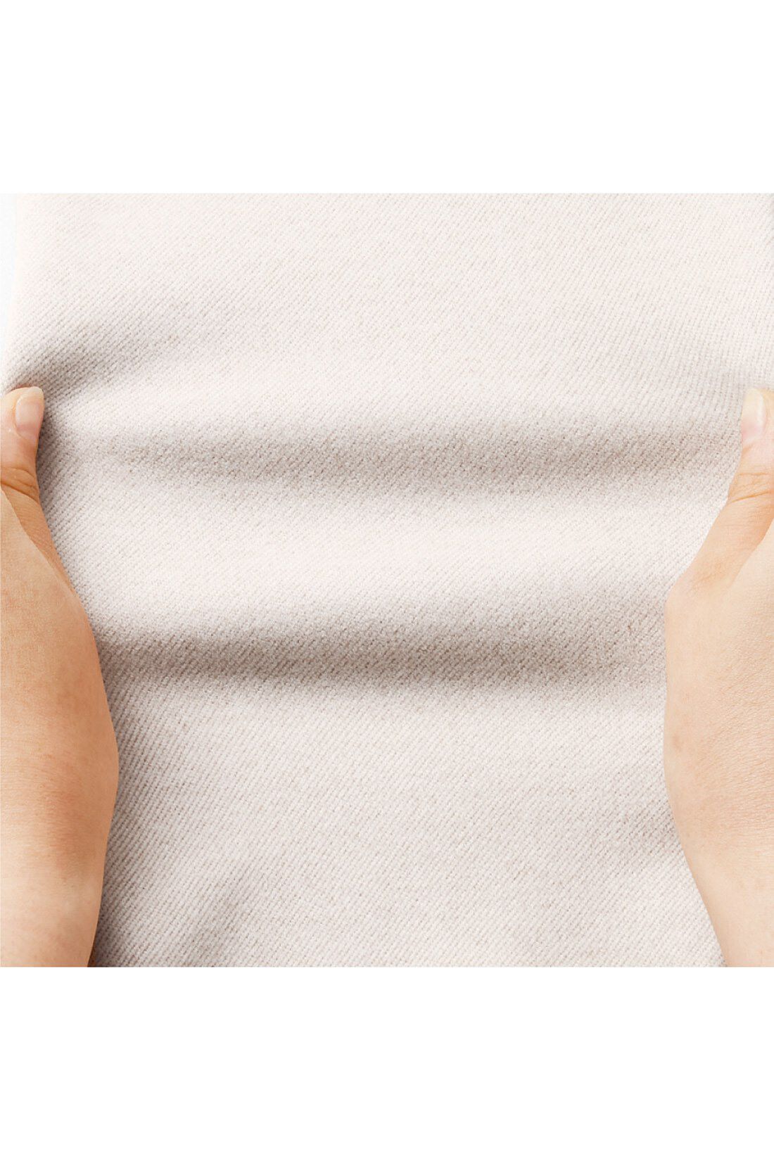 Real Stock|リブ イン コンフォート　重ね着を楽しむ　上品微起毛素材のカフタンロングチュニック〈ブラック〉|もっちり、ぐーんと伸びて着心地抜群。着脱もらくちん。　※お届けするカラーとは異なります。