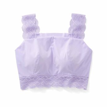 Real Stock | ピンクリボン肌当たり配慮気品漂う肌感覚ブラ