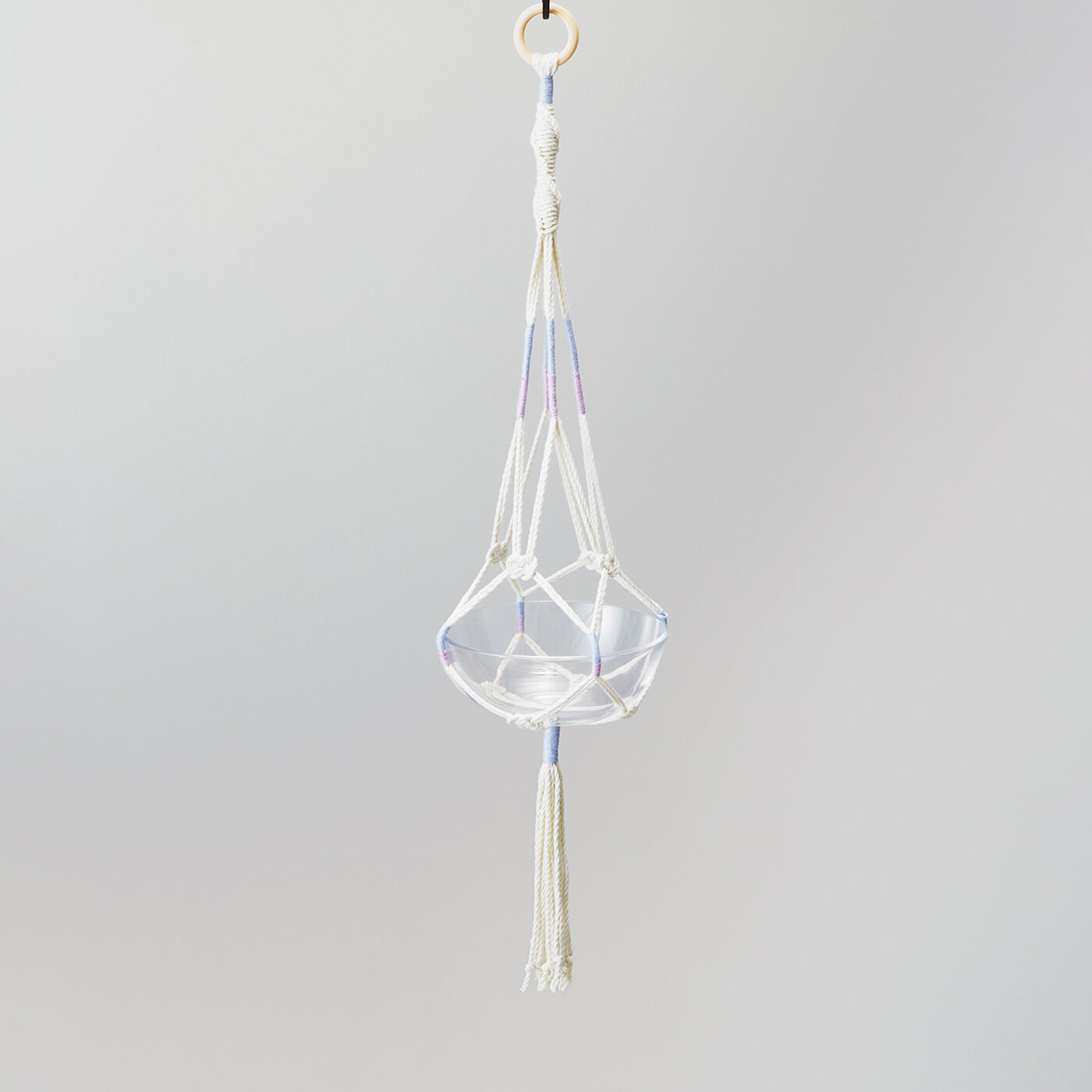 Real Stock|マクラメで彩るインテリア プラントハンガーキット|1:MIST