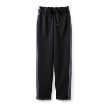 Real Stock | サイドラインテーパパンツ〈ブラック〉ＩＥ