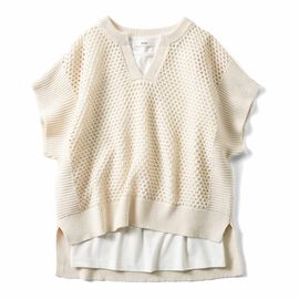 Real Stock | メッシュニットセット〈アイボリー〉ＩＥ