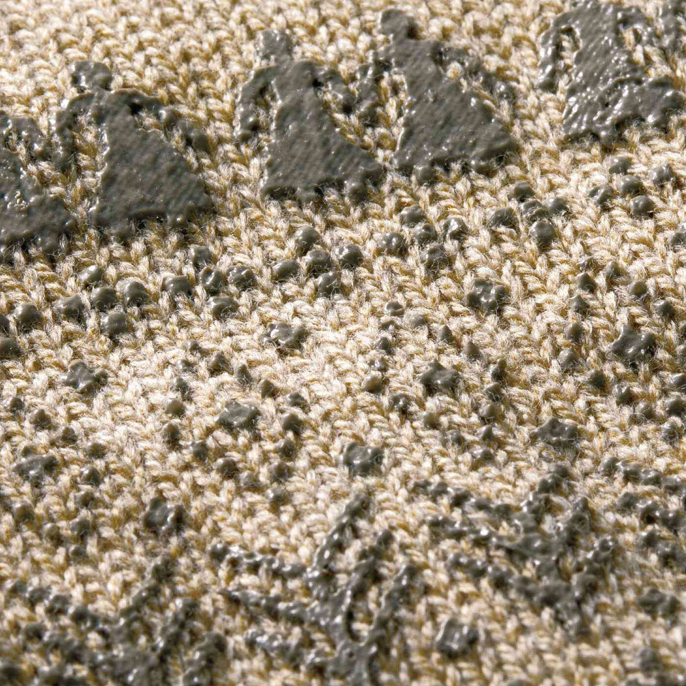 Real Stock|サーナ ヤ オッリ　寒い冬でも自然とふれあう　アートな滑り止め付きコットン混ロング手袋|PATTERN／The Birth of The World　自転車や荷物を持つときにぴったりのシリコーングリップ、ノルディック風の柄が手の甲にくるように着用も可。