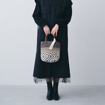 ｂｅｅｊ　Ｗｏｏｌ　Ｂｕｓｋｅｔ　ｂａｇ　Ｃ