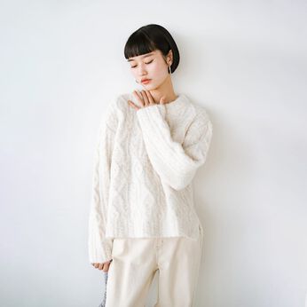Real Stock | ＡＮＮＡ　ＬＵＮＡケーブル柄ＰＯ