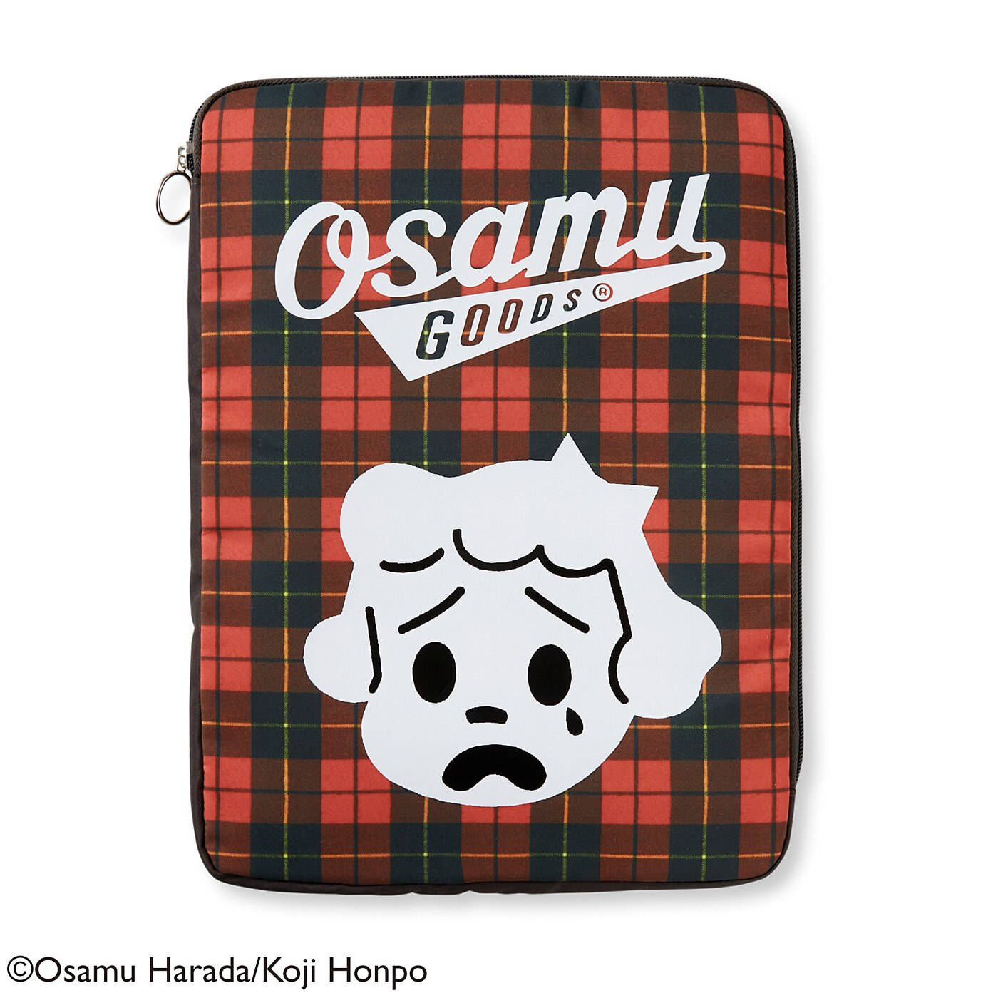 Real Stock|USEDo×OSAMU GOODS　トラッドなタータンチェックのＡ４ファイルポーチ|〈1:ベティ〉