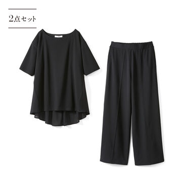 Real Stock | ひんやりセットアップ〈ブラック〉ＩＥ