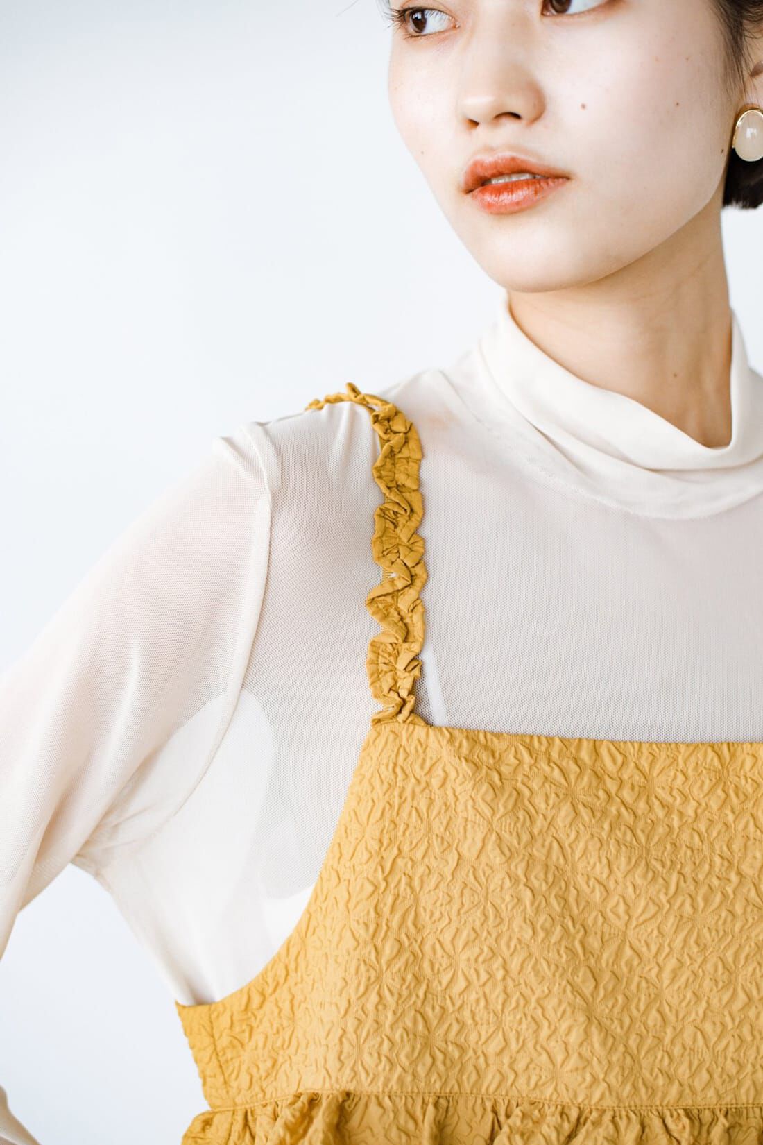 Real Stock|ｈａｃｏ！ お花が綺麗に咲いている奇跡を身にまとう ＯＮＥ−ＰＩＥＣＥ ｂｙ ＬＯＶＥ＆ＰＥＡＣＥ ＰＲＯＪＥＣＴ〈マスタード〉