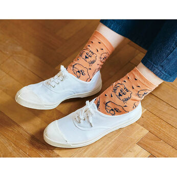 Real Stock | シロップ　ズーメイトソックス〈オレンジ〉