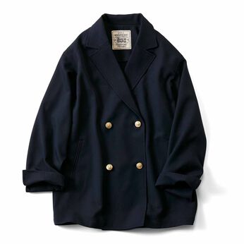 Real Stock | 週７活躍　きれいだねジャケット〈ＮＶ〉リブ