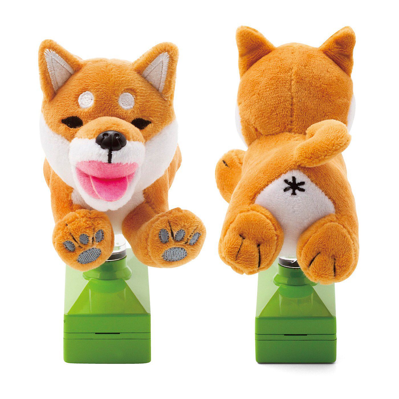 realstock [リアルストック]（Express BOX）|黒いの出ました！ 忠犬 SHIBA BLACK|勢いあまって、前脚が斜めになっちゃってる〜！