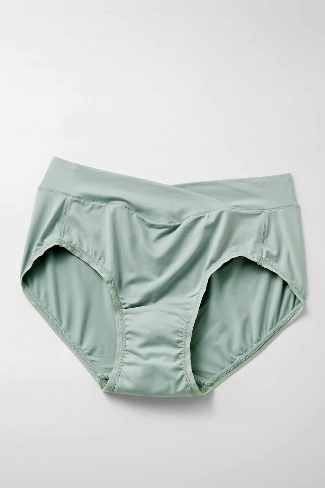 Real Stock|【3～10日でお届け】［Mama select］産前・産後使える　接触冷感ショーツ〈ミントグリーン〉