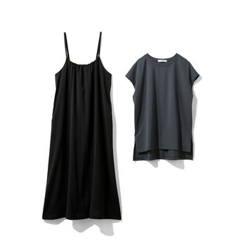 Real Stock | ワントーンコーデセット〈グレー×ブラック〉ＩＥ