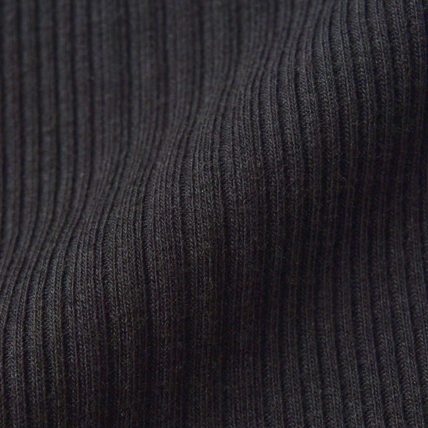 Real Stock|【3〜10日でお届け】［Mama select］産前・産後使える　ランダムリブ浅ばきショーツ〈ブラック〉|伸縮性のあるコットンリブ素材