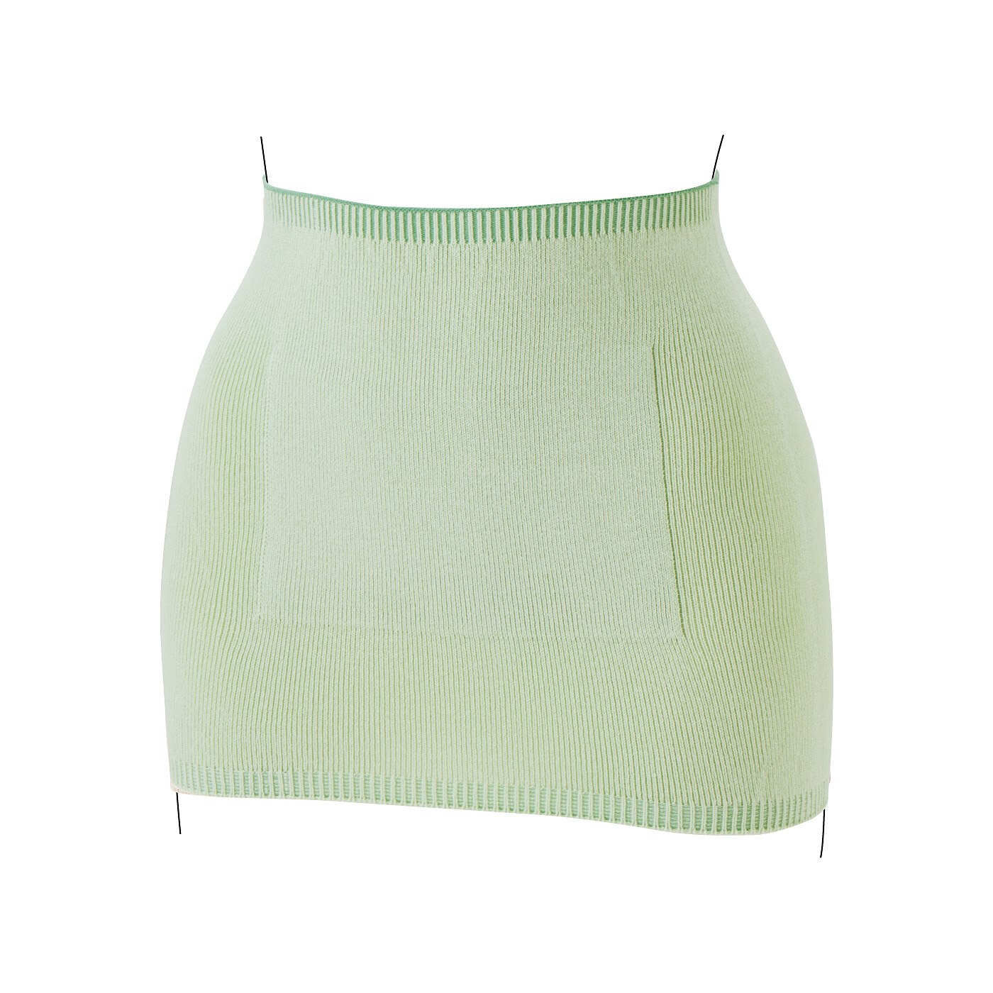 Real Stock|C.C.P　おなかにカイロポケットが付いた　伸びよいニットのオーガニックコットン腹巻き|3:グリーン