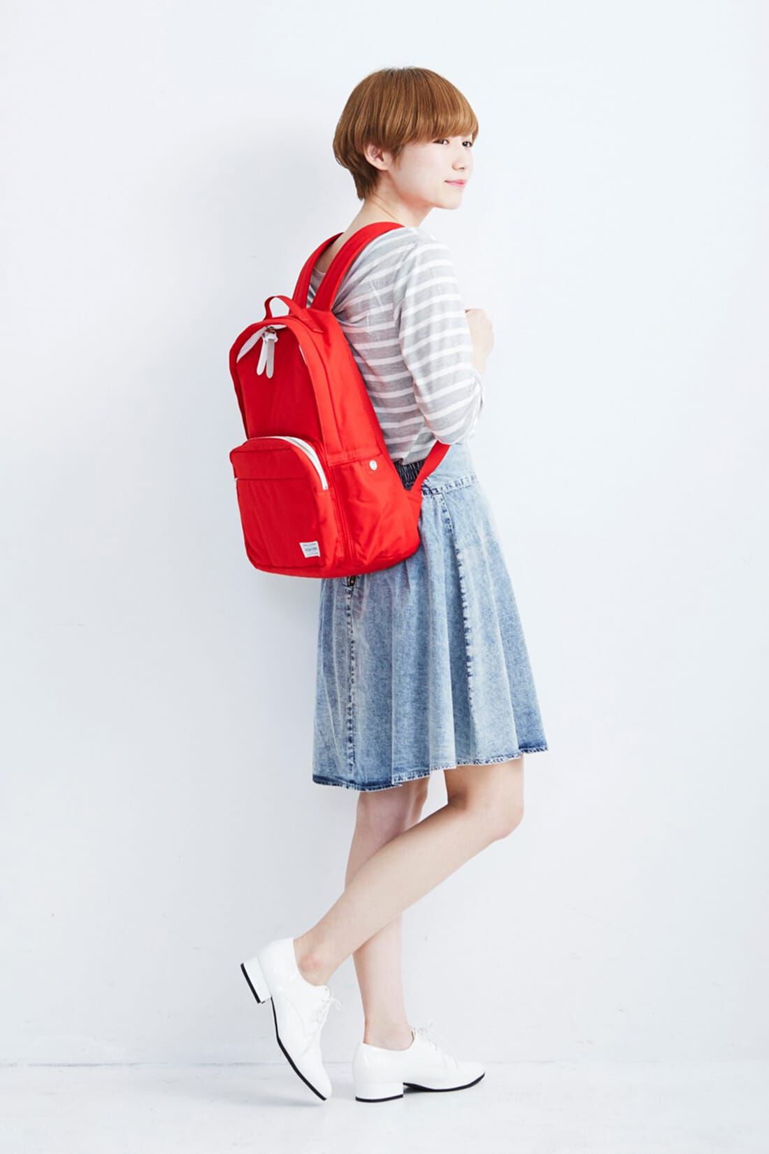 Real Stock|ｈａｃｏ！　ＰＯＲＴＥＲ　ＦＯＲ　ＰＢＰ　上質さと便利さで手放せないデイパック〈レッド〉