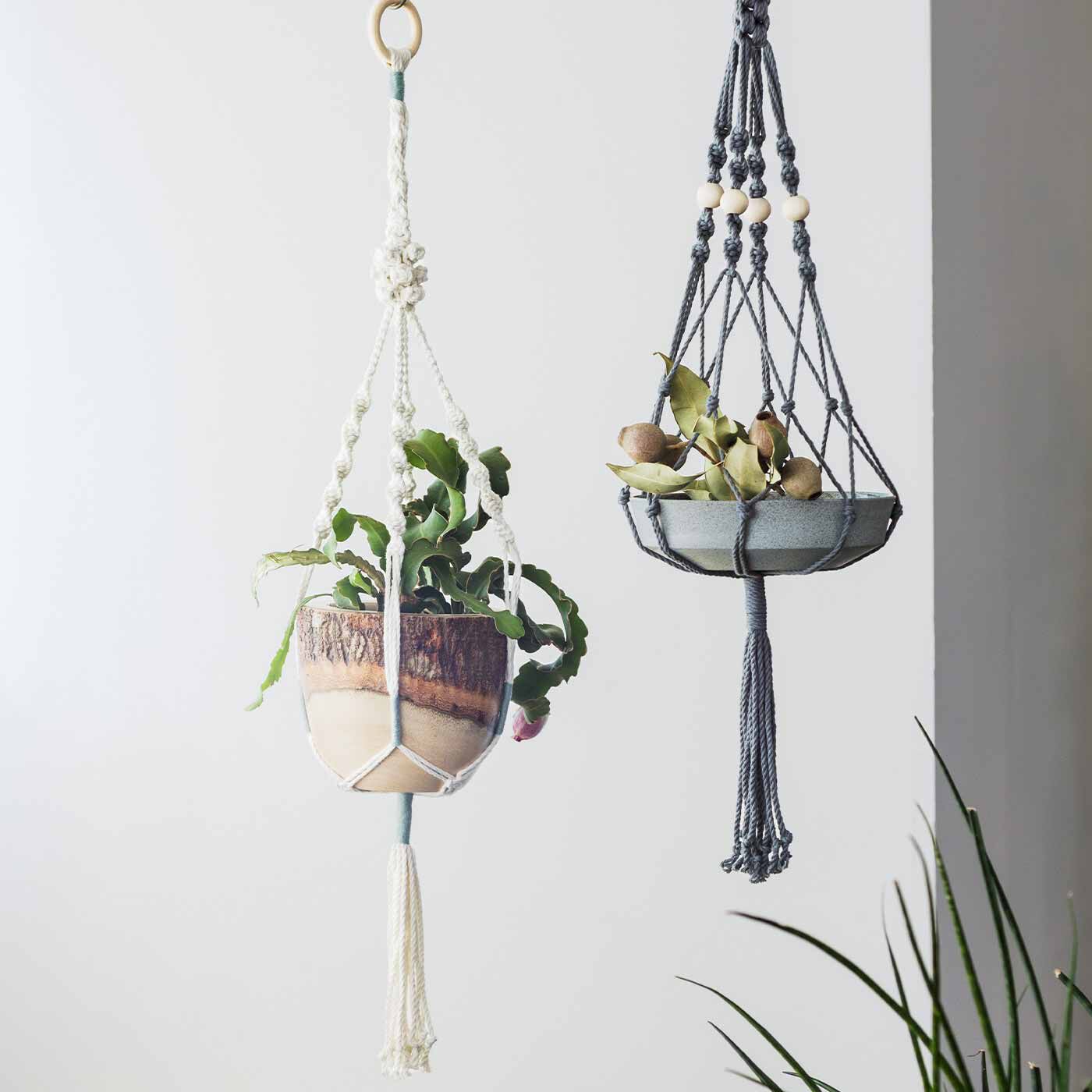 Real Stock|マクラメで彩るインテリア プラントハンガーキット