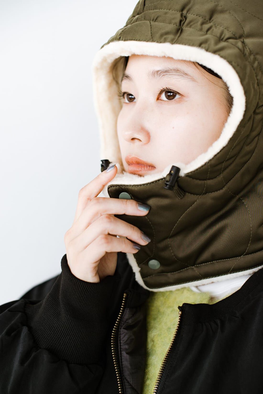 Real Stock|ＳＵＢＬＩＭＥ ＱＵＩＬＴ ＢＯＡ Ｒ／ＢＡＬＡＣＬＡＶＡ〈オリーブ〉