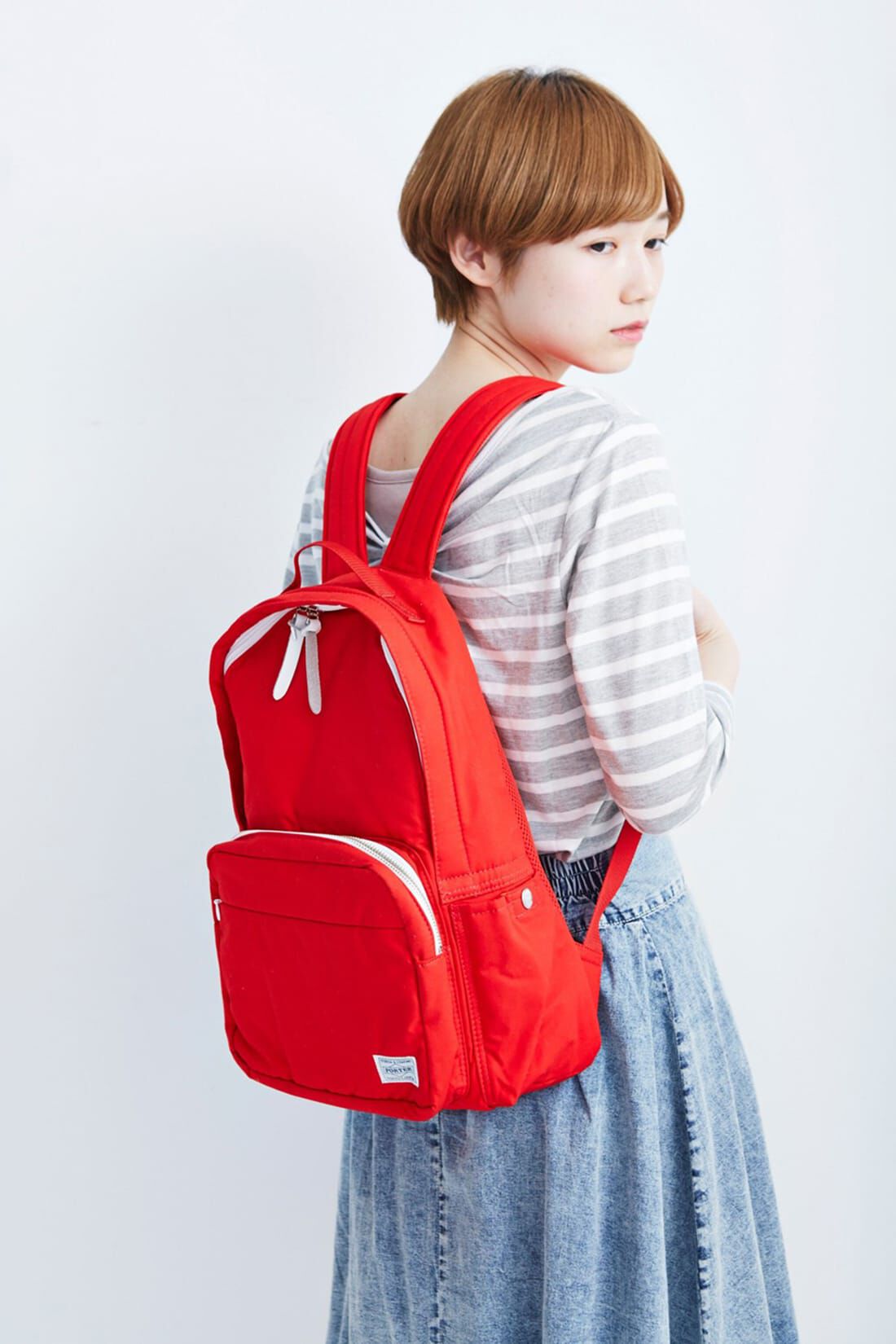 Real Stock|ｈａｃｏ！　ＰＯＲＴＥＲ　ＦＯＲ　ＰＢＰ　上質さと便利さで手放せないデイパック〈レッド〉