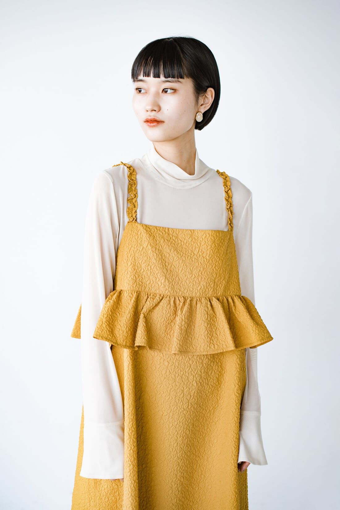 Real Stock|ｈａｃｏ！ お花が綺麗に咲いている奇跡を身にまとう ＯＮＥ−ＰＩＥＣＥ ｂｙ ＬＯＶＥ＆ＰＥＡＣＥ ＰＲＯＪＥＣＴ〈マスタード〉