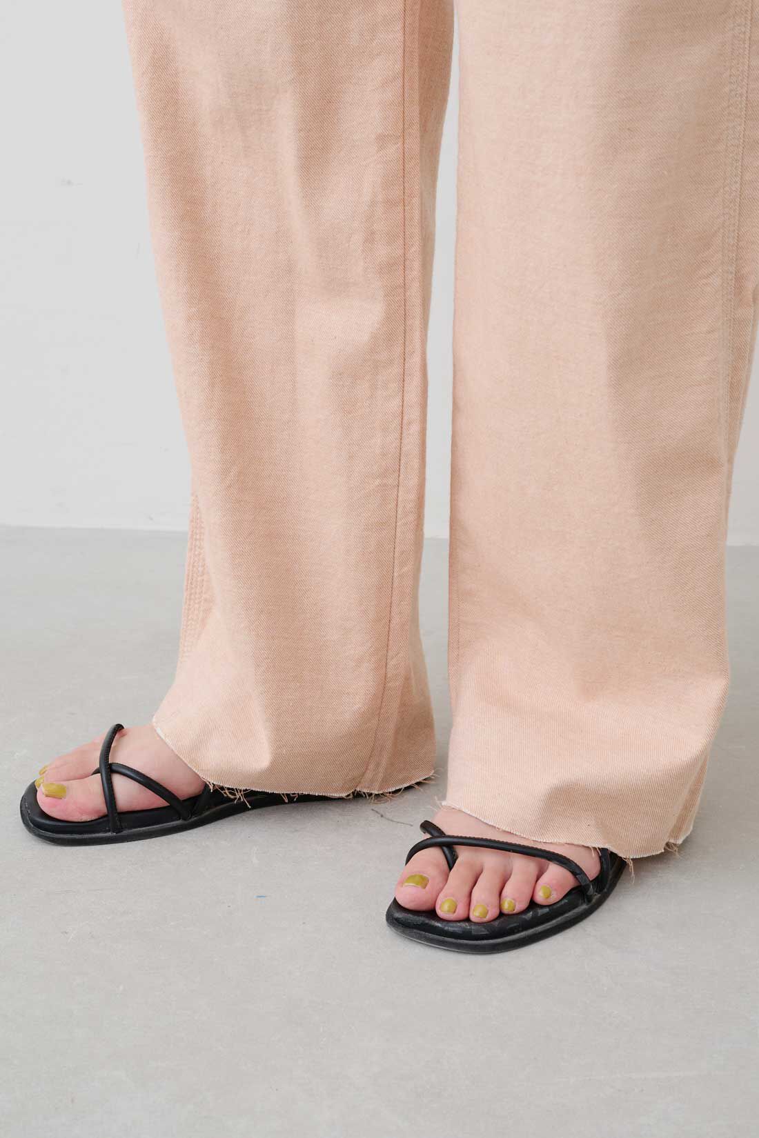 Real Stock|MEDE19F 〈SELECT〉 Lee DUNGARESS　カットオフペインターパンツ
