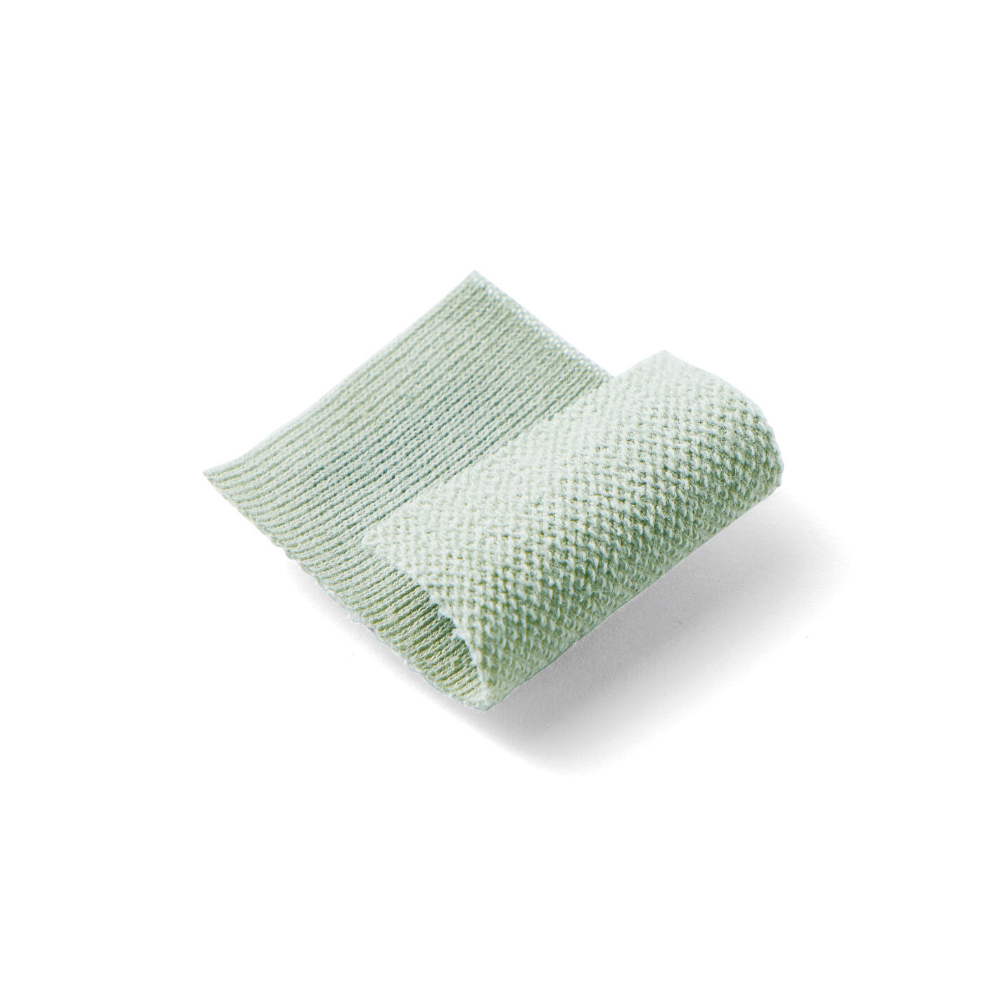 Real Stock|Live love cotton（R）プロジェクト　el:ment　オーガニックコットン100％　日本の伝統色を愉（たの）しむ　きれい見えトップス〈水浅黄（みずあさぎ）〉|オーガニックコットン100%の程よい厚みの汗を吸ってくれるミニ裏毛。