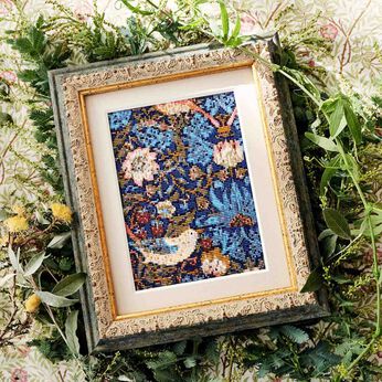 Real Stock | モリスのデザインで作るビーズ織り