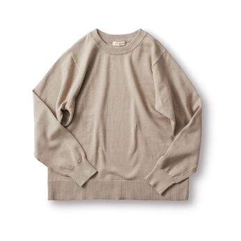 Real Stock | ａｎｄ　ｍｙｅｒａ素敵なニットトレーナー茶