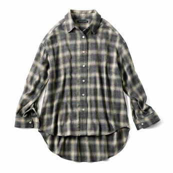 Real Stock | オンブレチェックシャツＢＫ　ＴＦＳ