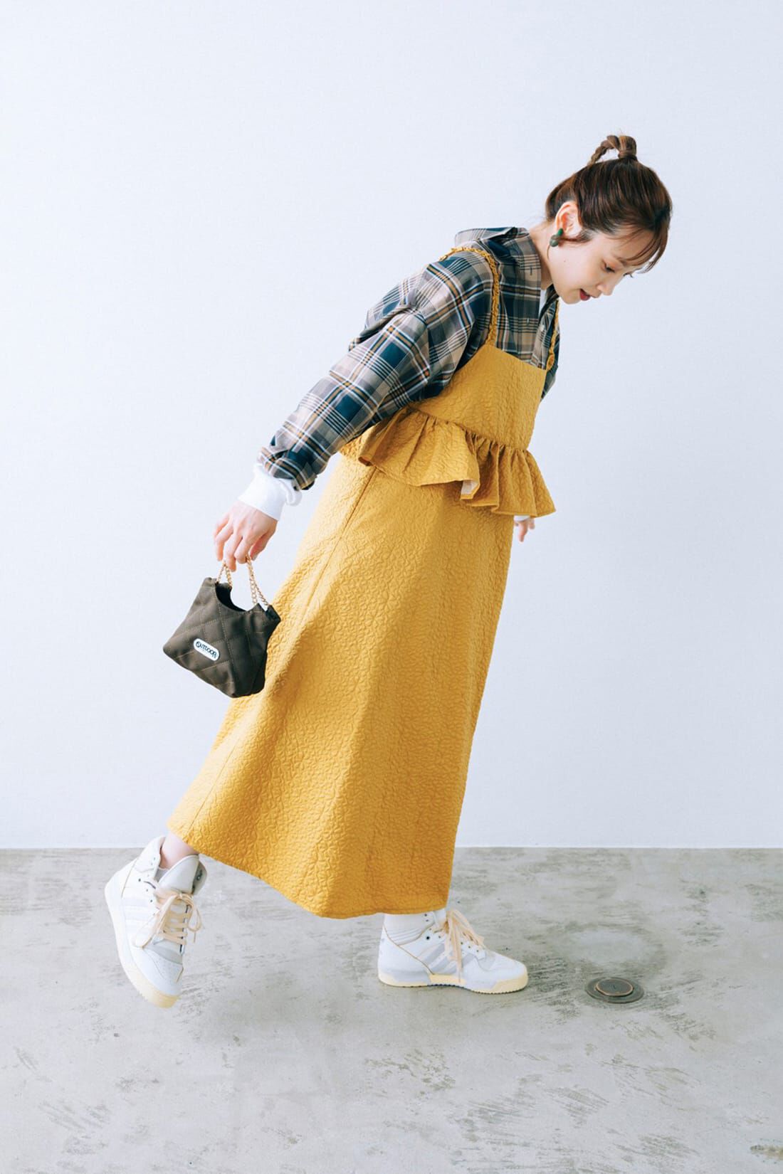 Real Stock|ｈａｃｏ！ お花が綺麗に咲いている奇跡を身にまとう ＯＮＥ−ＰＩＥＣＥ ｂｙ ＬＯＶＥ＆ＰＥＡＣＥ ＰＲＯＪＥＣＴ〈マスタード〉