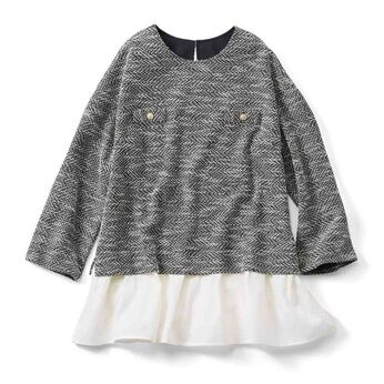 Real Stock | イージーツイードトップス〈ブラック〉ＩＥ