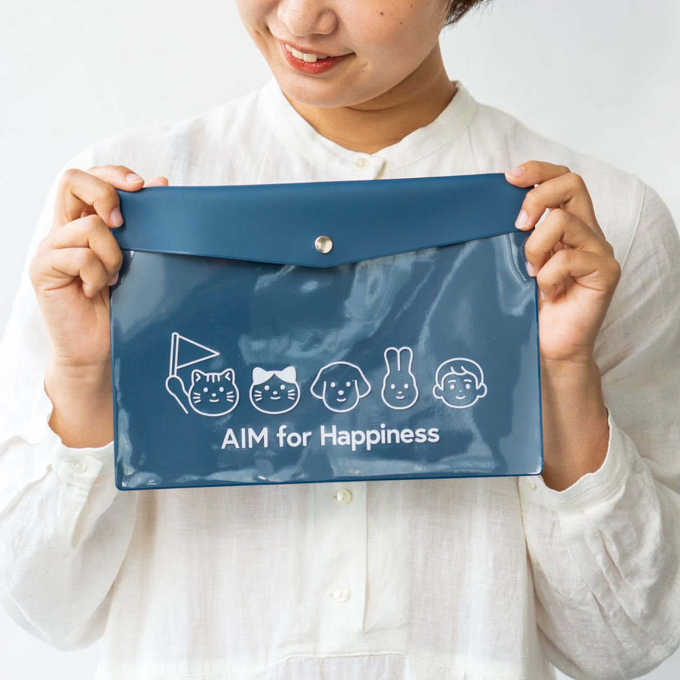 Real Stock|AIM医学研究支援チャリティー第2弾 フラットケース