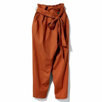 Real Stock | コットンリネンラップ風パンツ〈ＢＲ〉ＩＥ
