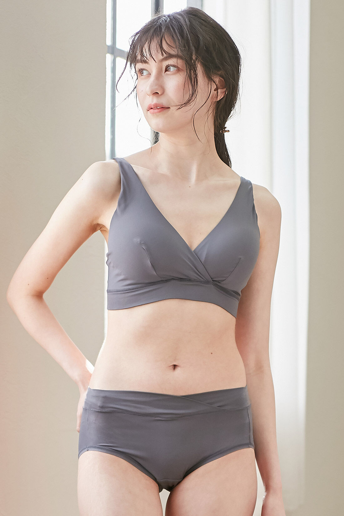 Real Stock|【3～10日でお届け】［Mama select］産前・産後使える　接触冷感ショーツ〈ミントグリーン〉|※お届けするカラーとは異なります。