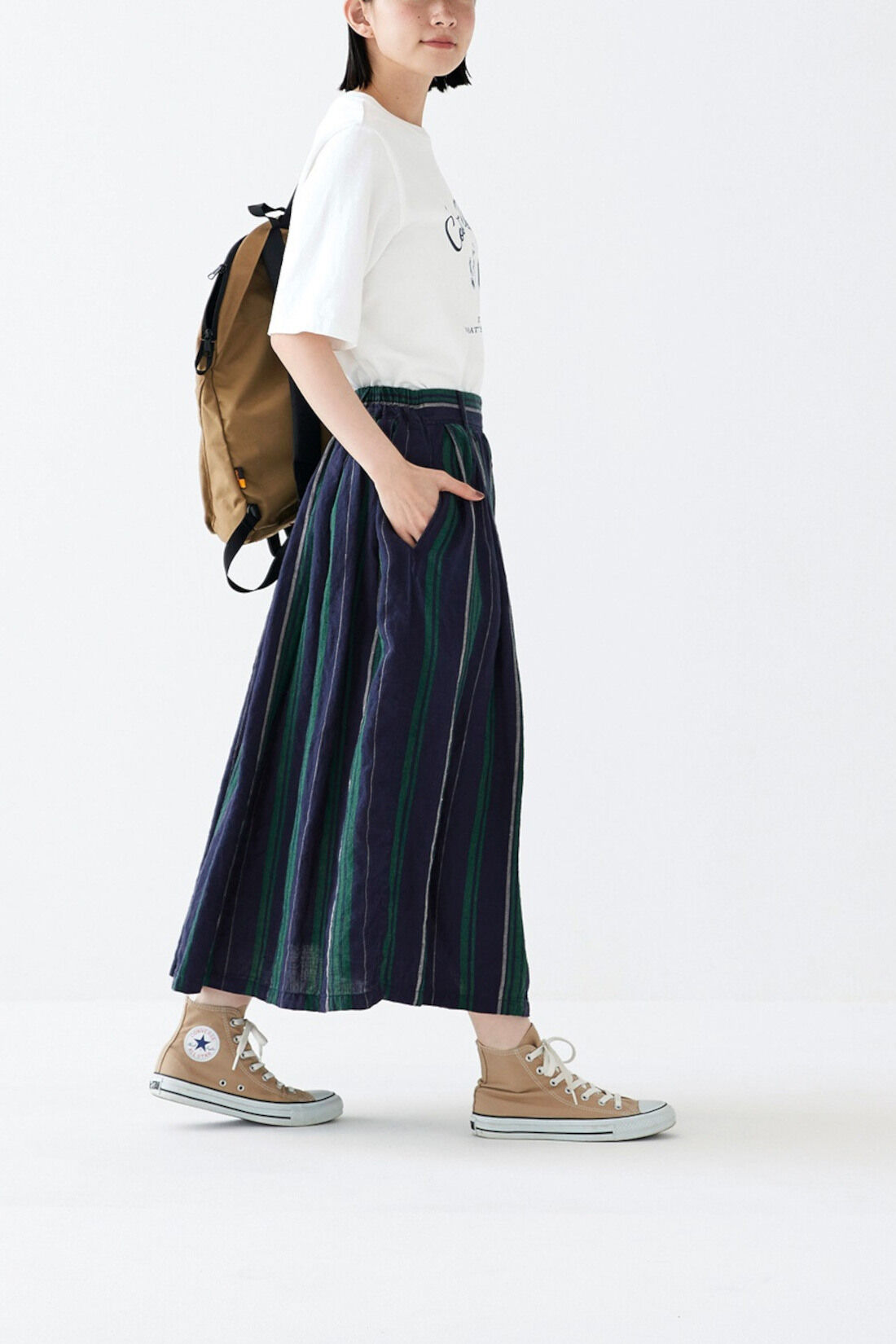 Sunny clouds so-co|サニークラウズ　アイス好きなTシャツ〈レディース〉〈白〉