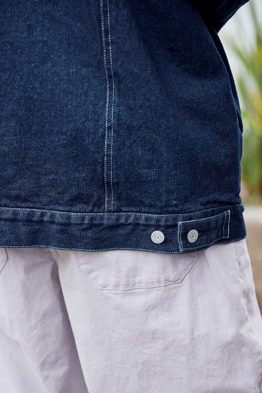 Sunny clouds so-co|サニークラウズ　ちょっと長めのジージャン〈メンズ〉