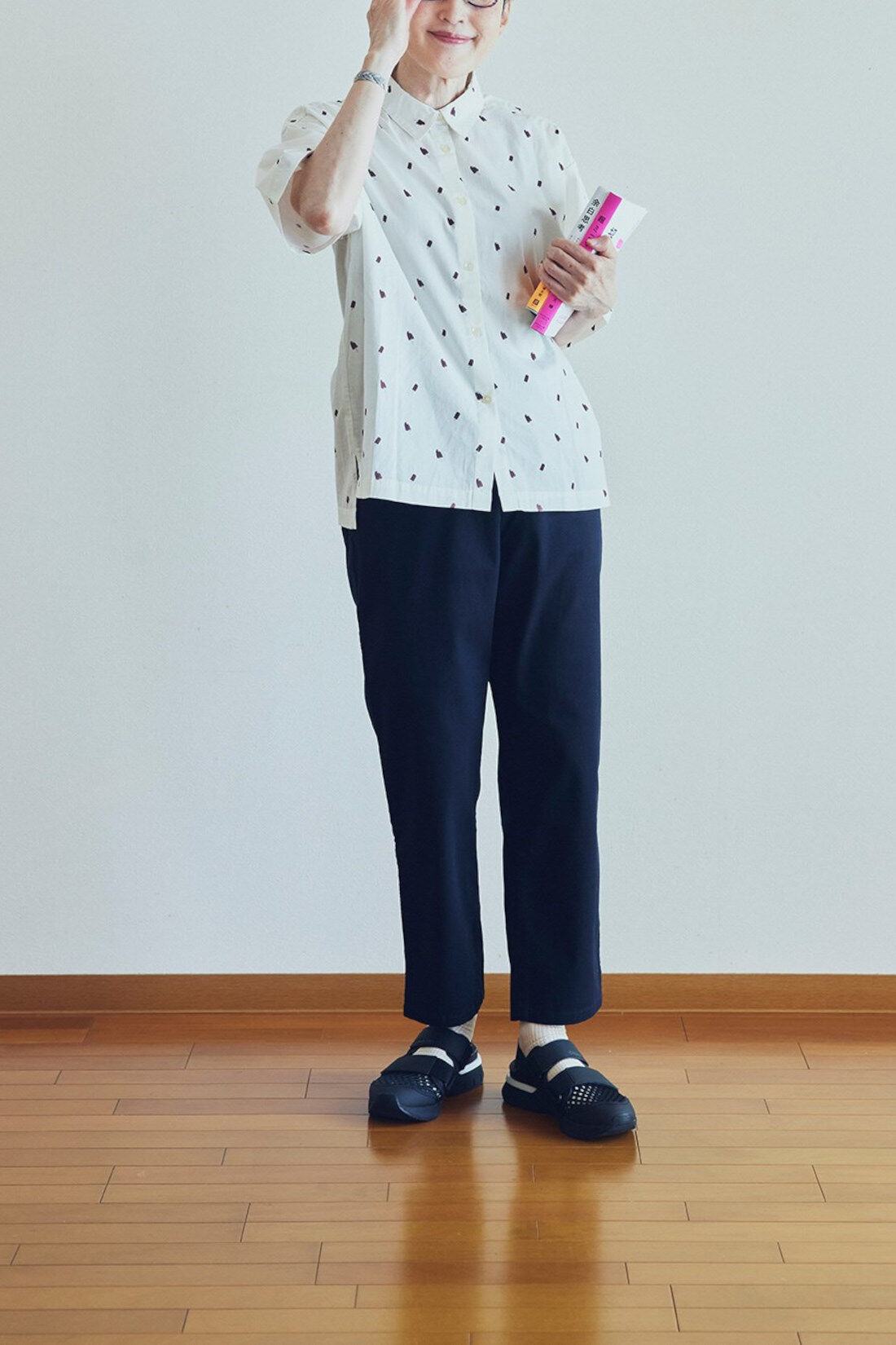 Sunny clouds so-co|サニークラウズ　チョコバーが食べたくなるシャツ〈レディース〉