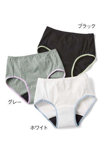 フェリシモコレクション | 綿混吸水ジュニアサニタリーショーツ