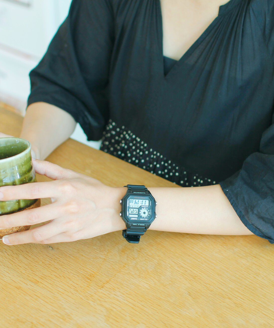 フェリシモコレクション|このごろ meets CASIO 推しカシ　スマートタフボーイ〈AE-1200WH-1AJH〉