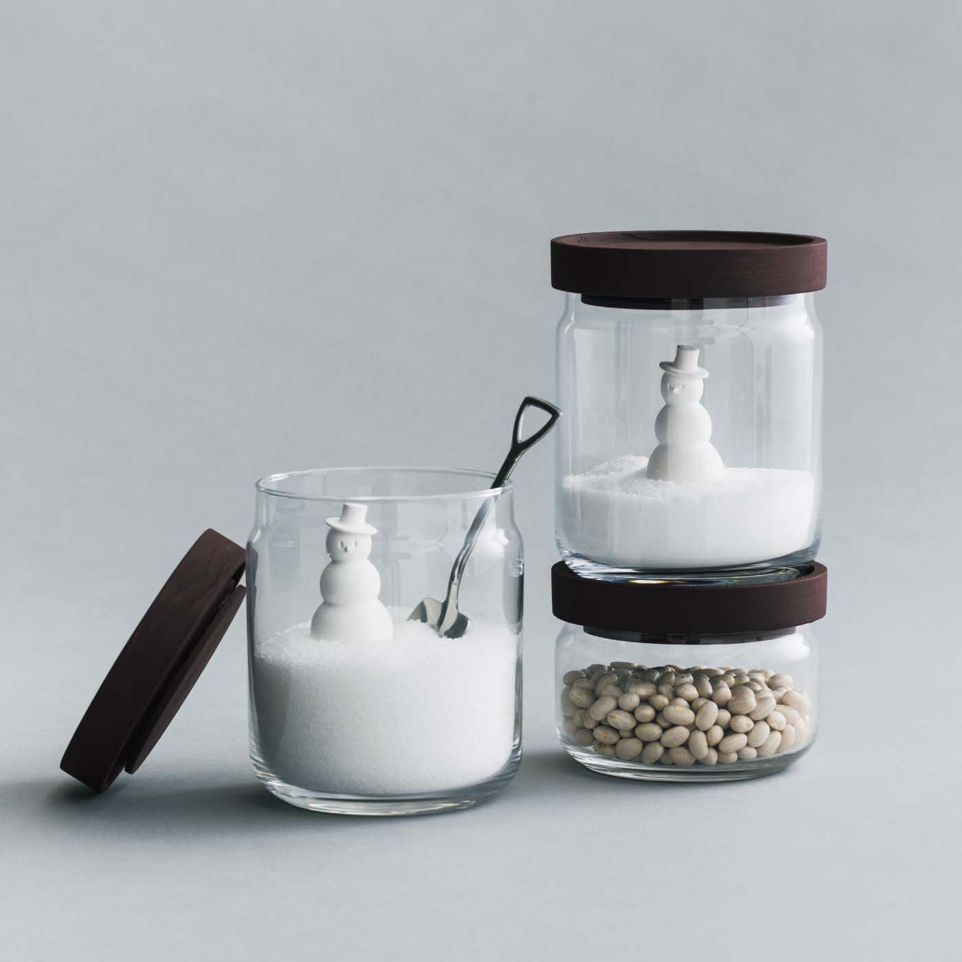 フェリシモコレクション|ミニチュアライフの田中さんと作った 調味料を雪景色に見立てる調湿剤