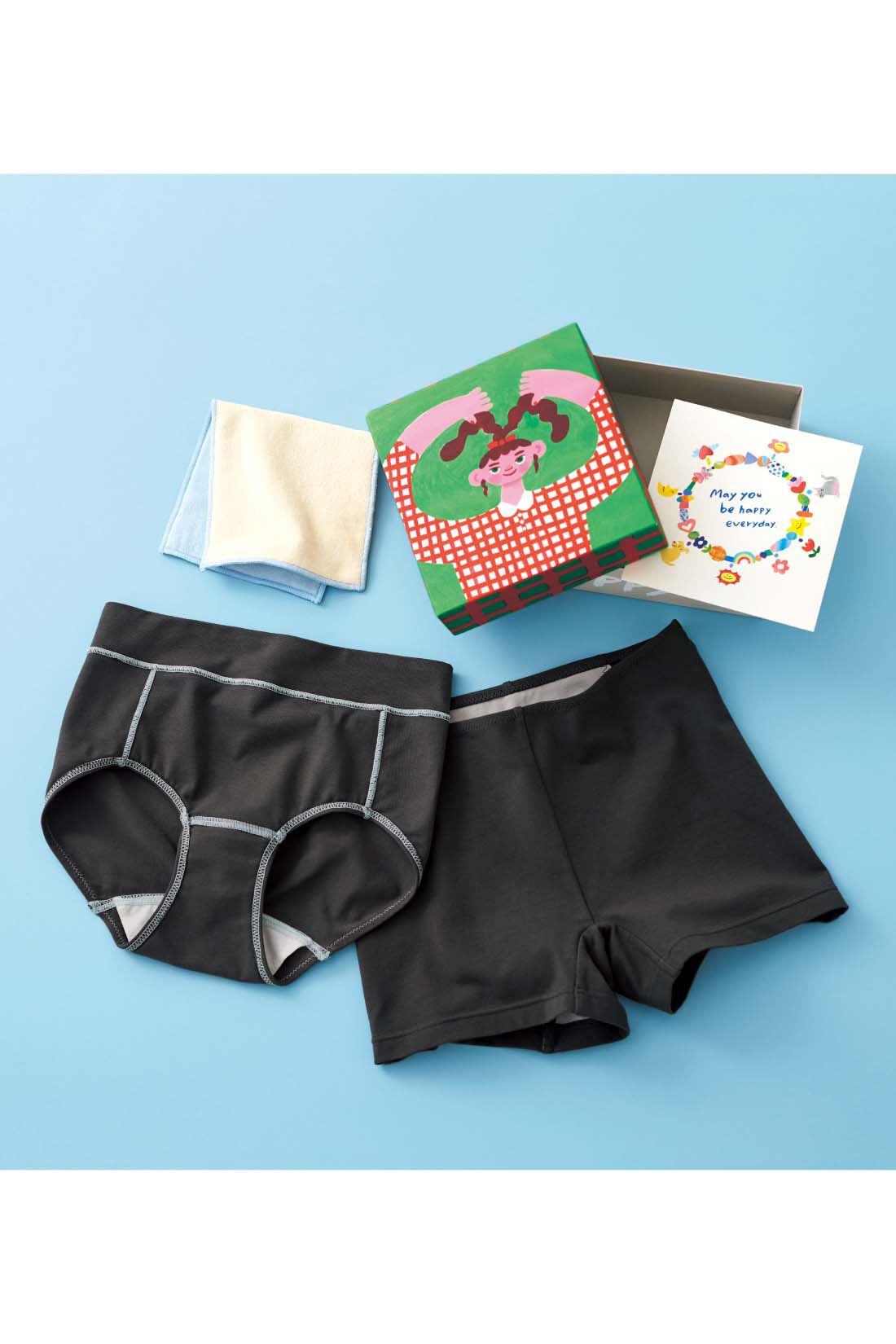 フェリシモコレクション|gokigen Lab.　はじめての生理に 女の子のお守りボックス