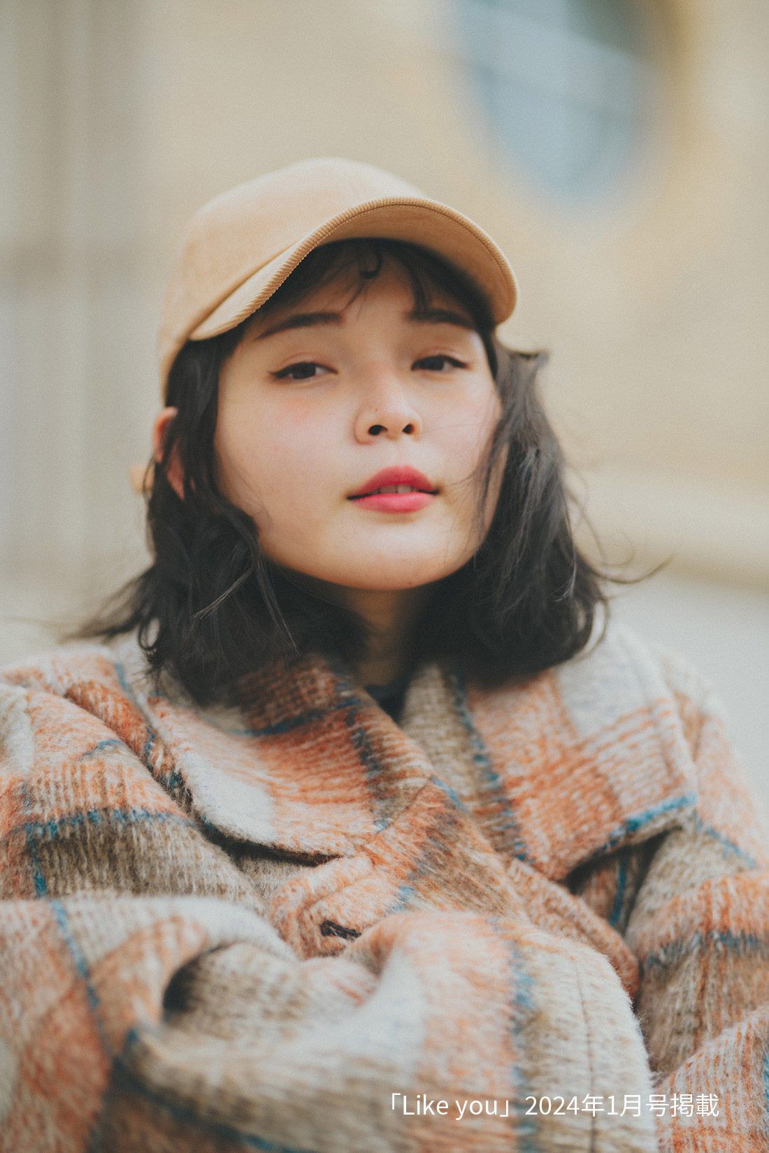 MEDE19F|ａｎｄ　ｍｙｅｒａフェイクスエードの巾着バッグのコーディネート