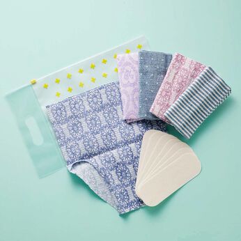 フェリシモコレクション | みんなの防災　もしもしも紙ショーツ＆布シート