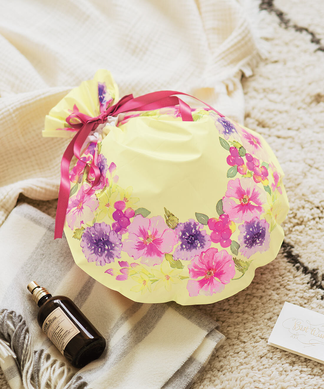 フェリシモコレクション|しあわせをつなぐ贈りもの リースラッピング袋　M