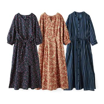 フェリシモコレクション | 凛と輝く自由をまとう 色ここちのいい ときめきワンピースの会