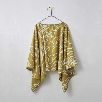 フェリシモコネクション | ＯｌｉｖｅｉｌＯｖｅポンチョ　ｂａｒｋ