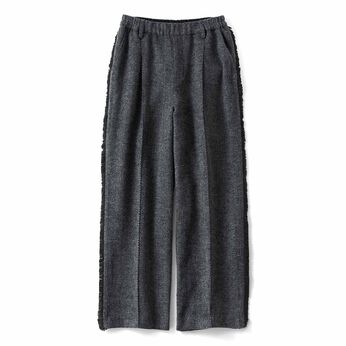 IEDIT | サイドフリンジパンツ〈ＧＹ〉ＩＥ