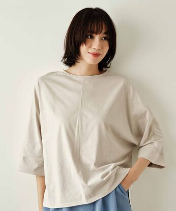 IEDIT［イディット］ | UVカット 接触冷感 綿100％ 国産 ドルマン Tシャツ の会