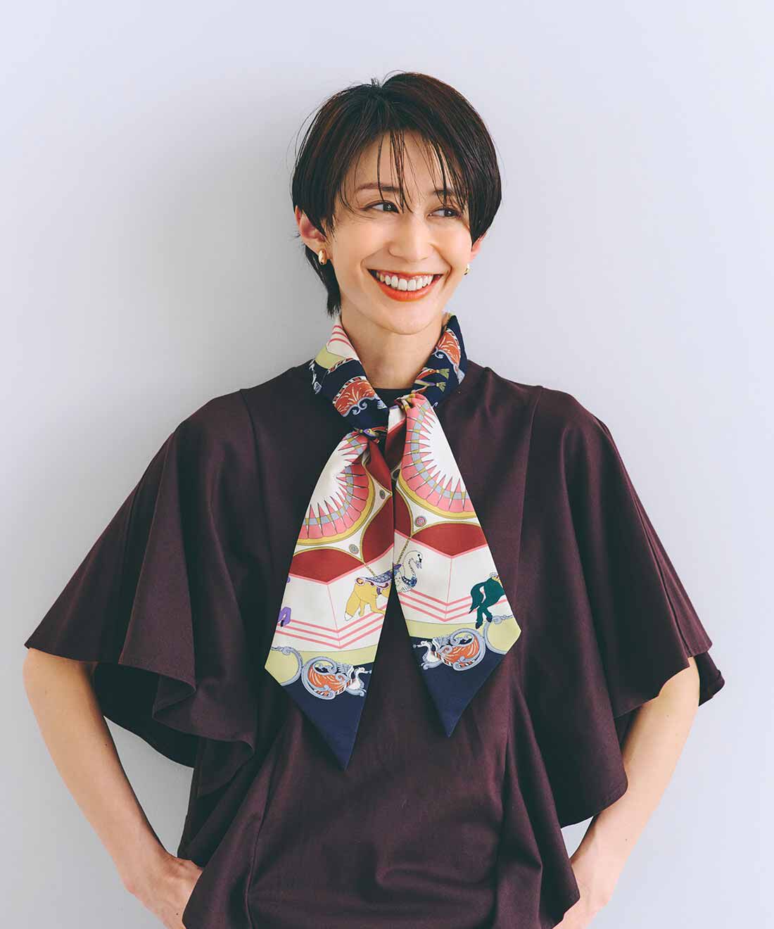 IEDIT|IEDIT[イディット]　Her smileプロジェクト 着こなしクラスアップ こっそりポケットつきの接触冷感アイススカーフの会